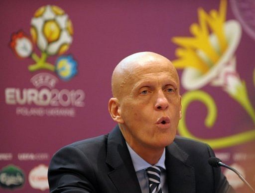 UEFA's chief refereeing officer Pierluigi Collina
